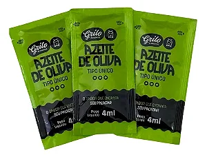 AZEITE SACHE DE OLIVA VIRGEM 204UN X 4ML  - GRILO