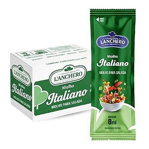 MOLHO P/ SALADA ITALIANO SACHE 200X8ML - LANCHERO
