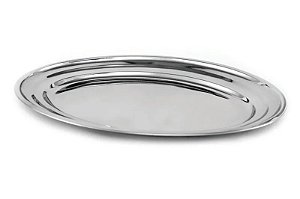TRAVESSA RASA INOX 25CM