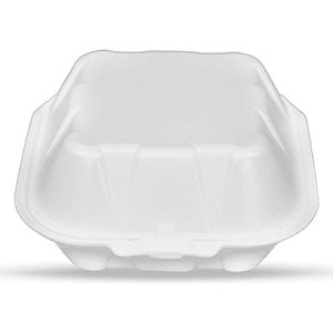 BANDEJA HAMBURGUEIRA ISOPOR TH02 C/ 100UN - TOTALPLAST