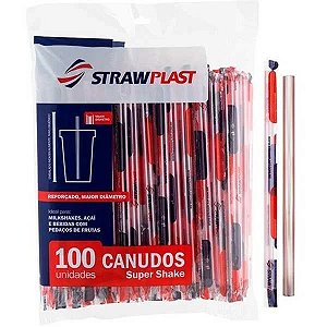 Canudo Dobravel 2000Un - Strawplast