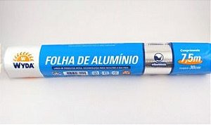 Papel Alumínio Rolo 30X7.5M - Wyda