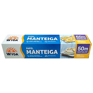 PAPEL MANTEIGA 29CMX 50MT WYDA