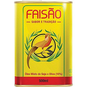 Azeite Composto 500ML   Lata - Faisão