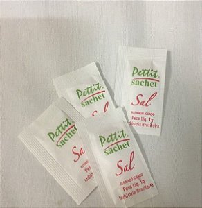 Sal  Sachê Caixa C/ 2000 - Pettit Sachet