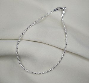 Pulseira fio torcido prata 925