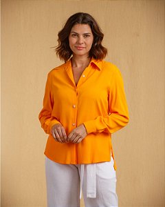 CAMISA DANDARA AMARELO CITRICO