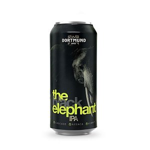 Cerveja Dortmund The Black Elephant IPA Lata 473ml