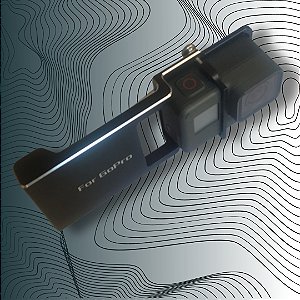 Suporte Adaptador Gopro para Estabilizador tipo Gimbal