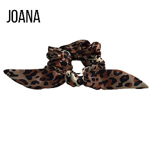 Scrunchies de Cetim, com Laço