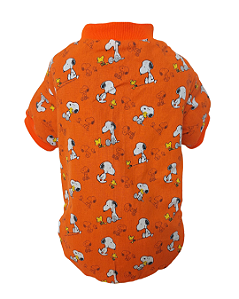 Roupa de Frio Pet - SNOOPY LARANJA