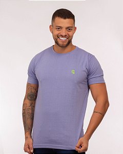 Camiseta basica colors lilás