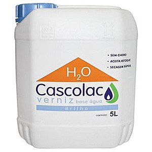 Cascolac H2o Verniz Base Água 5lts