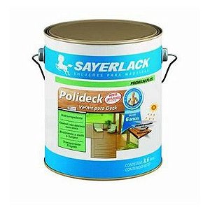 POLIDECK SAYERLACK - VERNIZ PARA DECK