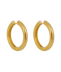 Argola tubo golden - escolha o tamanho