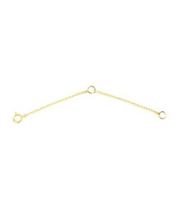 Extensor de corrente em prata 925 - escolha modelo e banho
