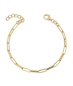 Pulseira Cartier Blair em prata com ouro 18K