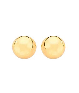 Brinco Bubble G ouro 18K