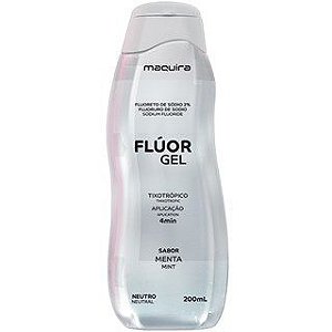 Flúor Gel Neutro 200ml Menta 101012001 Maquira