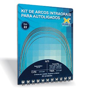 Sequência de Arcos para Bráquete Autoligado - Morelli