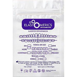 Embalagem P/ Elastico C/50un 60010001 Orthometric