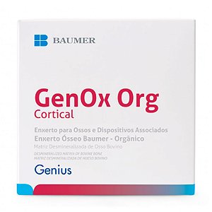 Enxerto Osseo Bovino Gen ox Inorganico Baumer