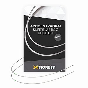 Arco NiTi Estético Rhodium Superelástico Redondo - Morelli