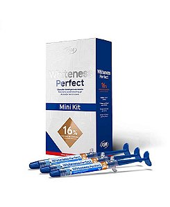 Clareador Whiteness Perfect 16% com 3 Seringas - FGM