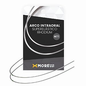 Arco Niti Rhodium Retangular C/1un - Morelli