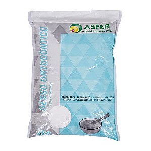 Gesso Ortodôntico Branco - Asfer