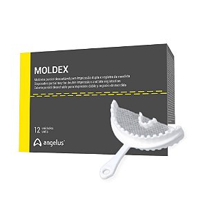 Moldeiras Moldex Triple Tray C/12un - Angelus