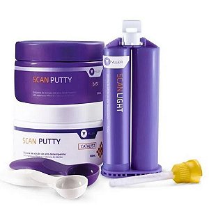 Kit Silicone de Adição Scan Putty Light - Yller
