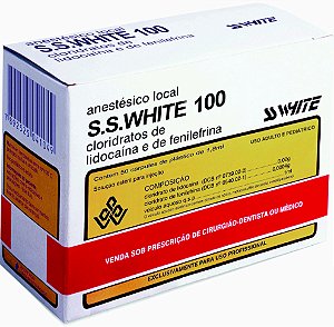 Anestésico SS White 100 1:2.500 - SS White