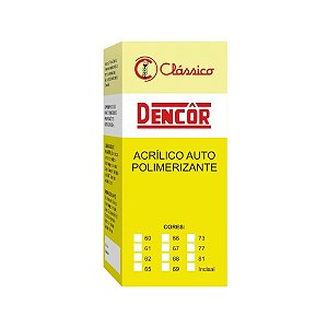 Resina Acrilica Autopolimerizante Dencor C/30 ml - Classico