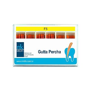 Guta Percha Rotatoria F5 Protaper C/60un - Mk Life