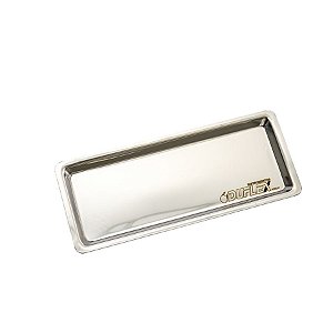 Bandeja de Inox Pequena Duflex 22,9x09x1cm - Sswhite