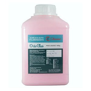 Acrilico Autopolimerizavel Rosa Orto Clas C/1kg - Clássico