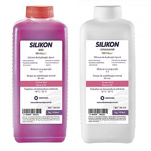 Silicone de Duplicacao Silikon Tipo-A - Odontomega