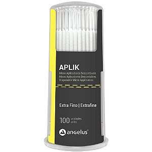 Aplicador Aplik Extra-Fino C/100un - Angelus