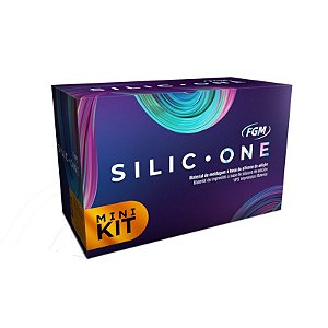 Silicone Adição Kit Denso 2x400gr +Light 50ml Silic-One FGM