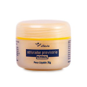 Cimento Obturador Provisório Amarelo 35g Villevie