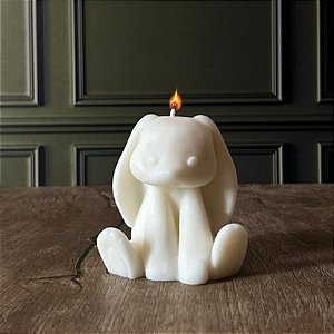 Vela Natural | Páscoa | Coelho da Páscoa