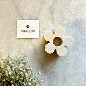 Castiçal | Flor | Resina Premium Ecológica