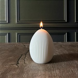 Vela Natural | Páscoa | Ovo