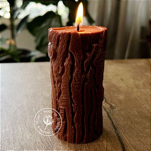 Vela Natural | Tronco de Árvore