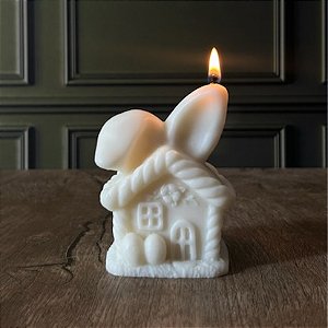 Vela Natural | Páscoa | Casa do Coelho II