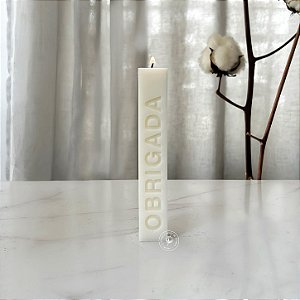 Vela Natural | Intenções | Obrigada