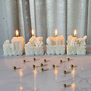 Vela Natural | Trenzinho de Natal