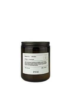 Vela Natural | Mandarina + Sândalo | 200g