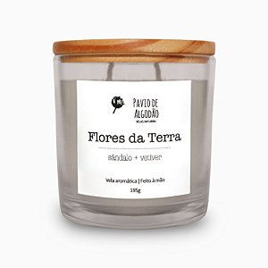 Vela Natural | Flores da Terra | 195g